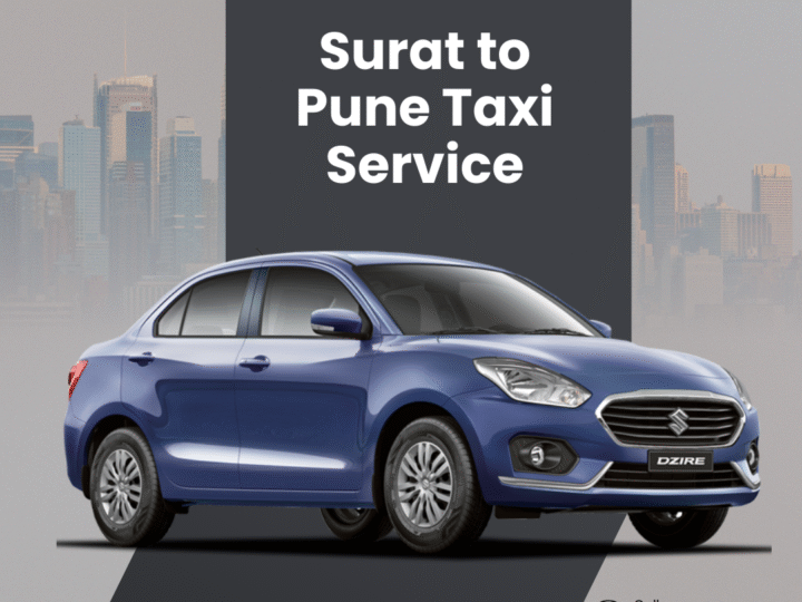 Can I get a one-way taxi service from Surat to Pune?