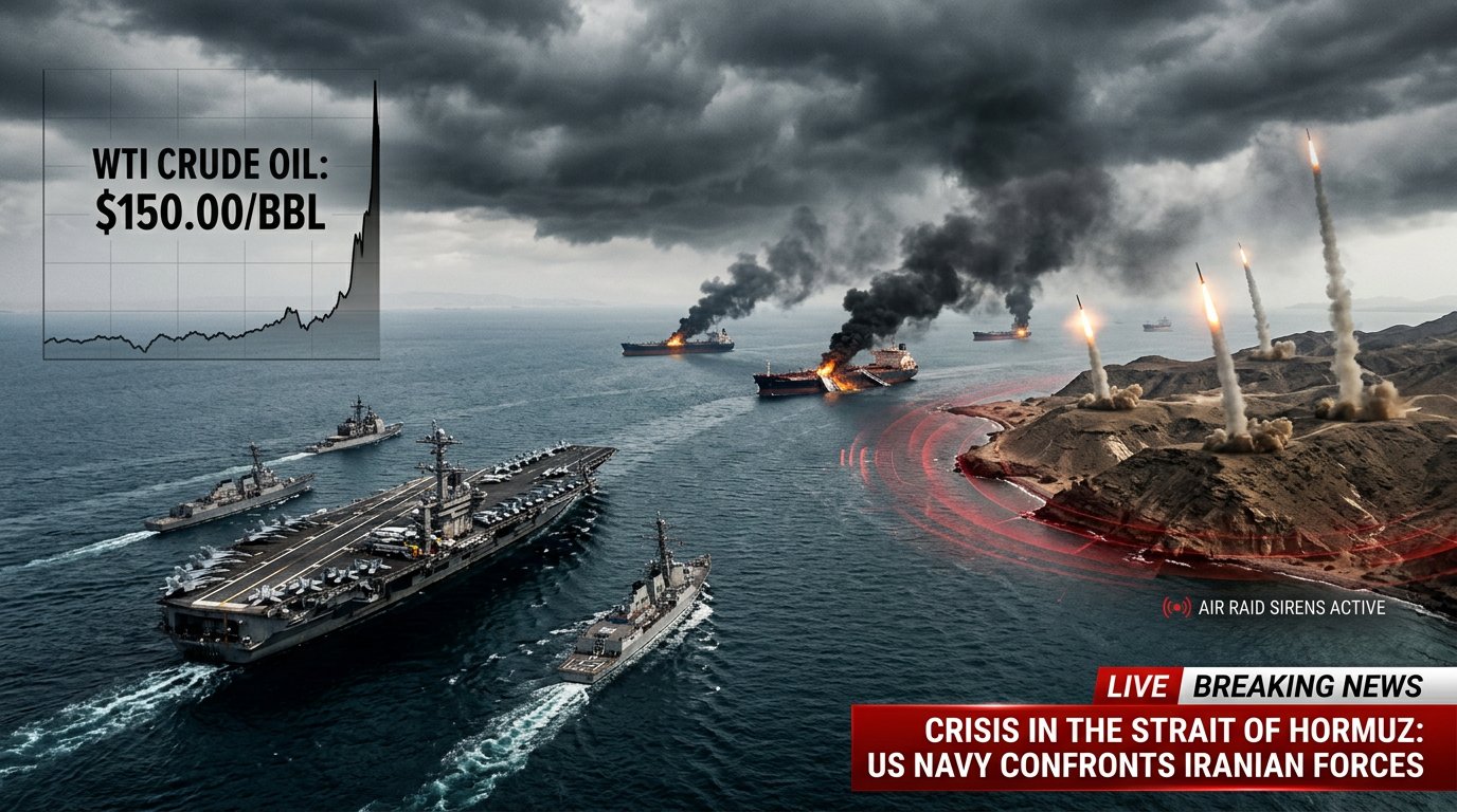 The Strait of Hormuz Is Closed — Oil Is Spiking, 5 Nations Are Under Attack, and the World Is Watching